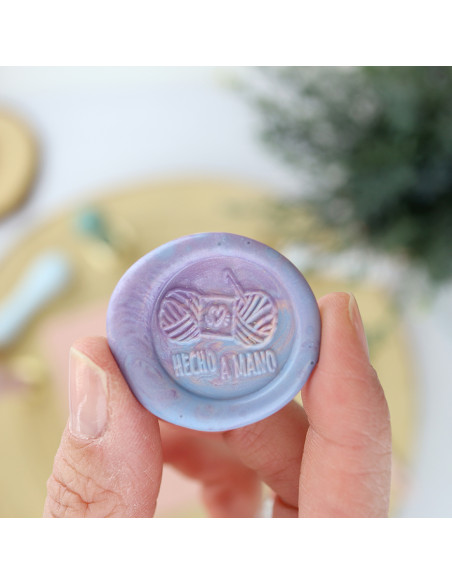 Hecho a mano wax seal | Alúa Cid