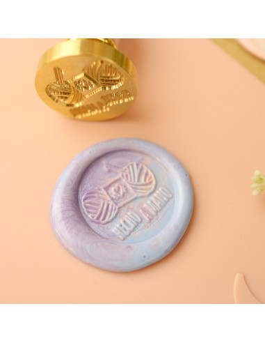 Hecho a mano wax seal | Alúa Cid