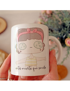 Antes muerta que sencilla mug | Alúa Cid