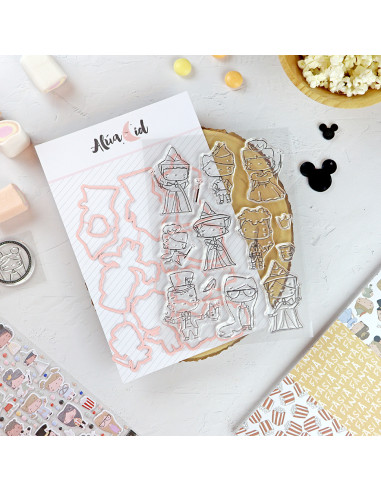 Eres magia stamp & dies set | Fantasía collection Eres magia stamp & dies set | Fantasía collection