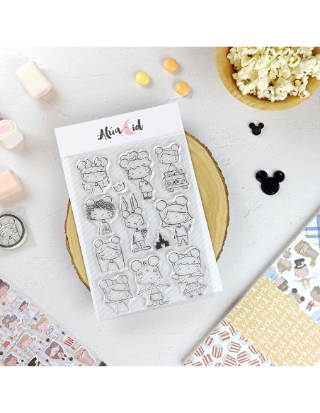 Diademas stamp set | Fantasía collection