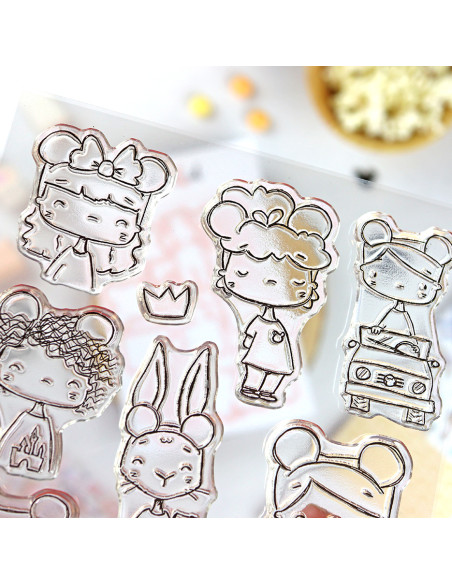 Diademas stamp set | Fantasía collection