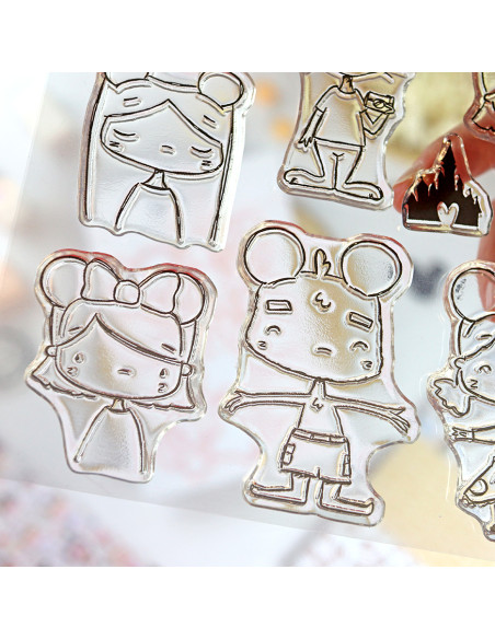 Diademas stamp set | Fantasía collection