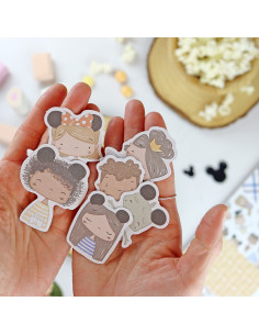 Fantasía illustrations Die cuts | Alúa Cid design 2
