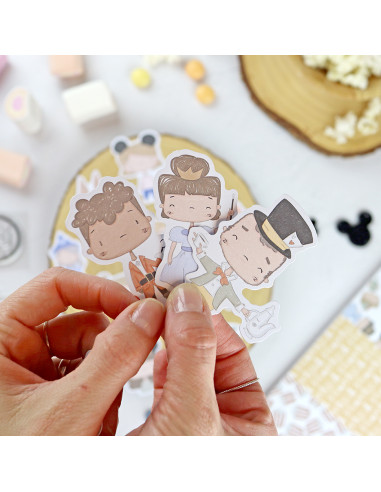 Fantasía Ilustraciones die-cuts set | Alúa Cid