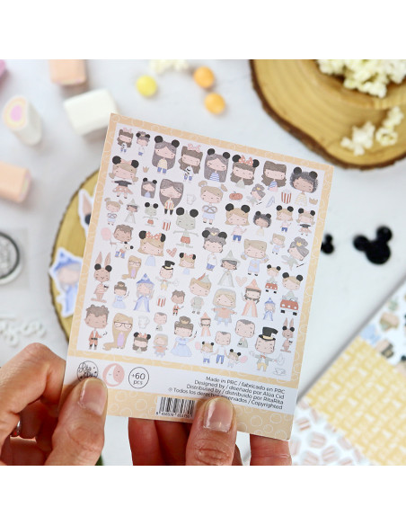 Fantasía illustrations Die cuts | Alúa Cid design