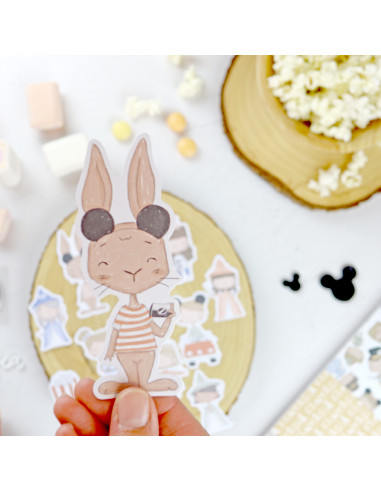 Fantasía illustrations Die cuts | Alúa Cid design