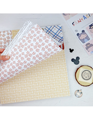 Fantasía 12" paper pad | Alúa Cid design