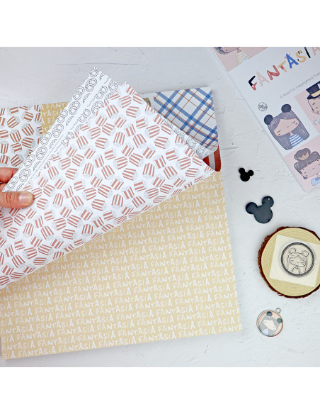 Fantasía 12" paper pad | Alúa Cid design