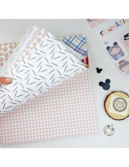 Fantasía 12" paper pad | Alúa Cid design