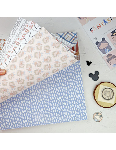 Fantasía 12" paper pad | Alúa Cid design