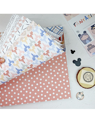 Fantasía 12" paper pad | Alúa Cid design