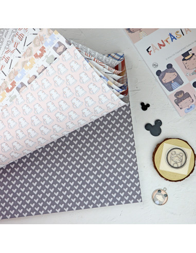 Fantasía 12" paper pad | Alúa Cid design