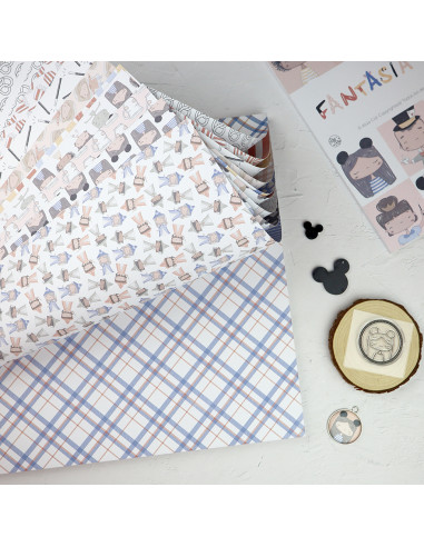 Fantasía 12" paper pad | Alúa Cid design