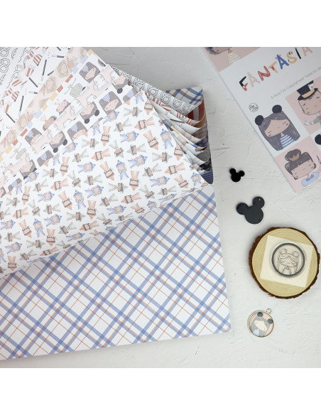 Fantasía 12" paper pad | Alúa Cid design