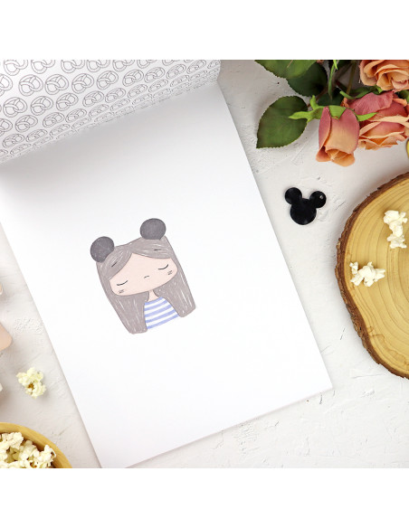 Fantasía Ilustrations paper pad | Alúa Cid design