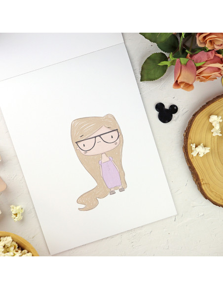 Fantasía Ilustrations paper pad | Alúa Cid design