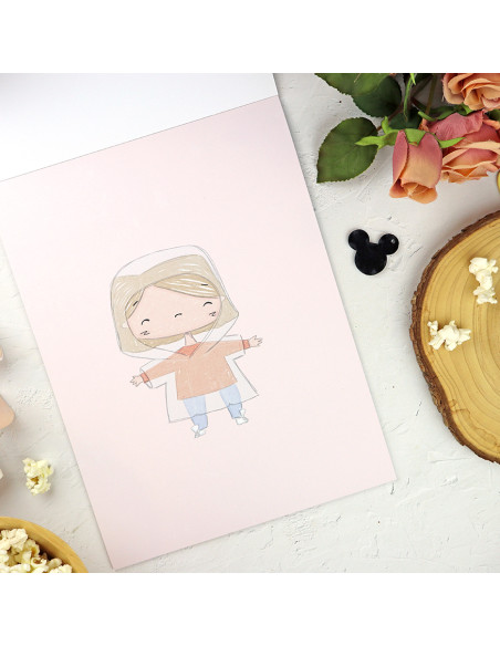 Fantasía Ilustrations paper pad | Alúa Cid design