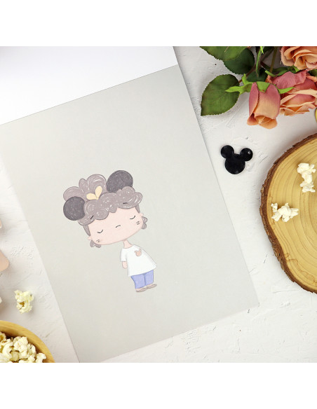 Fantasía Illustrations paper pad | Alúa Cid design