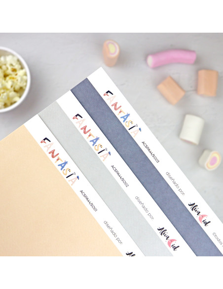 Fantasía Solid & Special paper Kit | Alúa Cid design