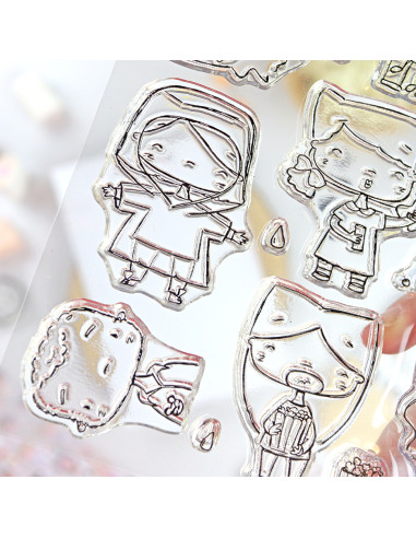 Feria stamp set | Fantasía collection Feria stamp set | Fantasía collection