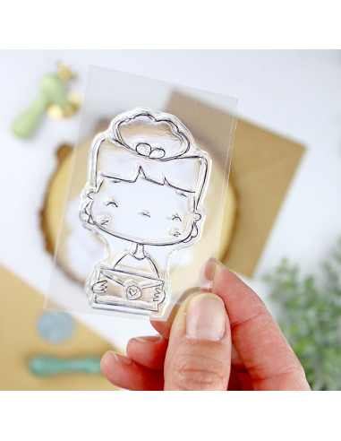 Correo bonito Clear stamp | Alúa Cid