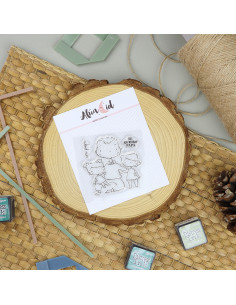 Con Papi clear stamp set | Alúa Cid 2