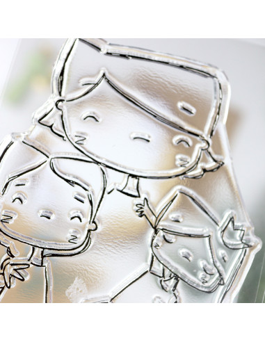 Mamá Amor incondicional Clear stamp