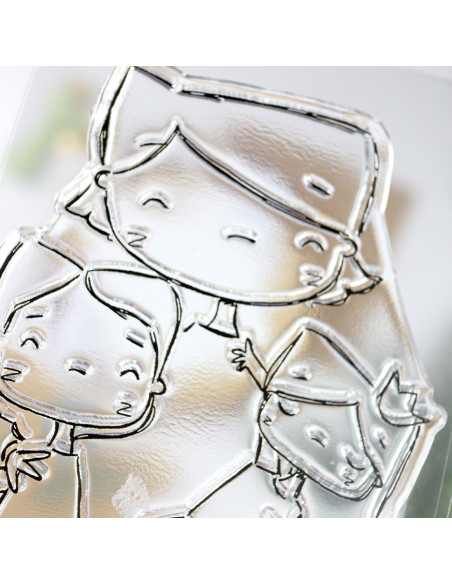 Mamá Amor incondicional Clear stamp