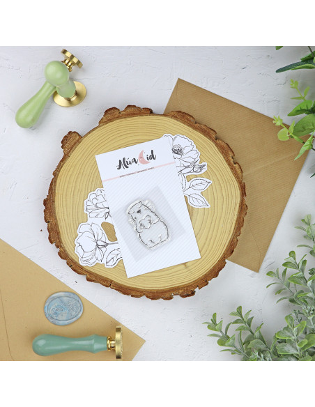 Día de la Marmota Clear stamp | Alúa Cid