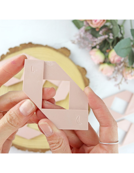 Rosa Bailarina Resin Corner binding tool