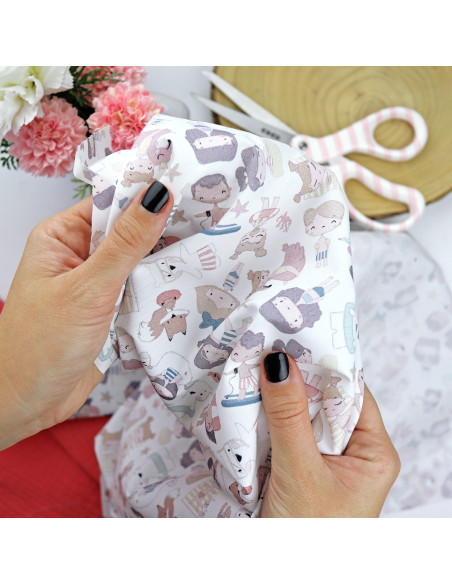 5m Popurrí de Playa printed fabric | Ohana en la playa collection