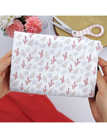 5m En la Orilla printed fabric | Ohana en la playa collection