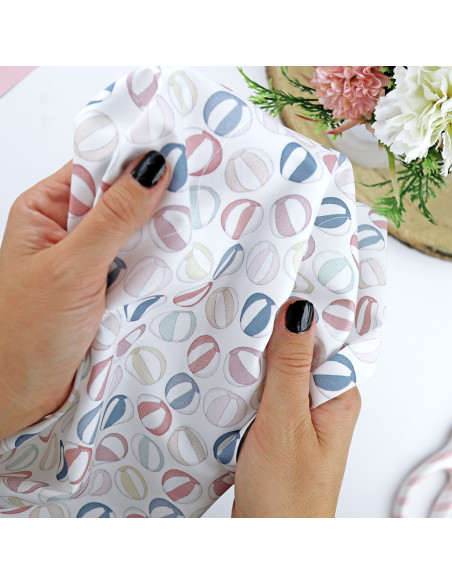 5m Nivea printed fabric | Ohana en la playa collection