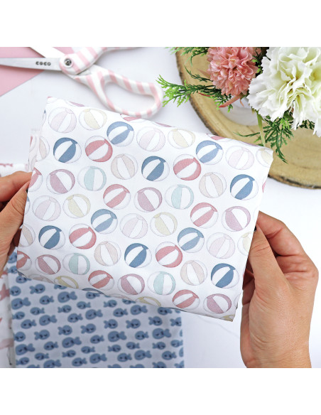 5m Nivea printed fabric | Ohana en la playa collection