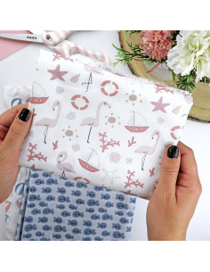 5m Aruba printed fabric | Ohana en la playa collection