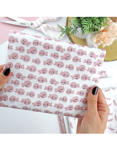 5m Koi printed fabric | Ohana en la playa collection
