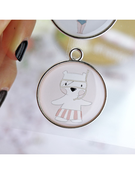 Ohana en la playa charms set