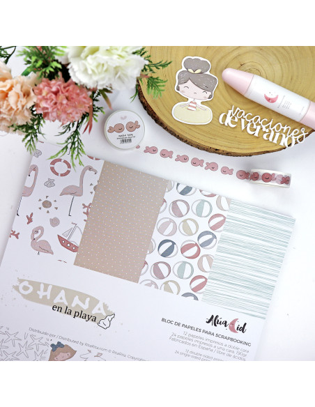 Koi Washi tape | Ohana en la playa collection