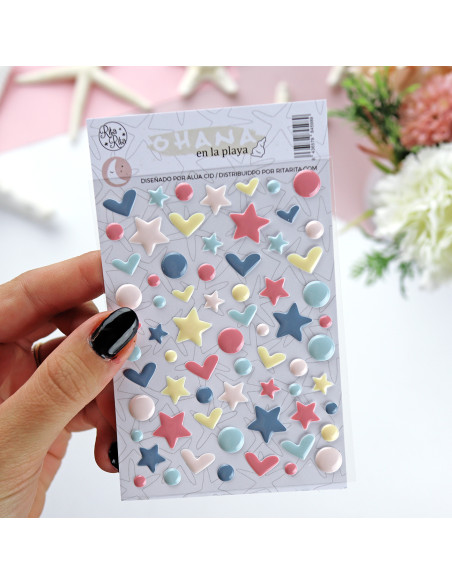 Ohana en la playa Enamels | Alúa Cid design