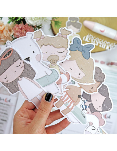Ohana on la playa die-cut  by Alúa Cid Ohana on la playa die-cut  by Alúa Cid
