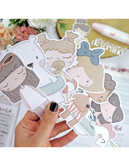 Ohana on la playa die-cut  by Alúa Cid