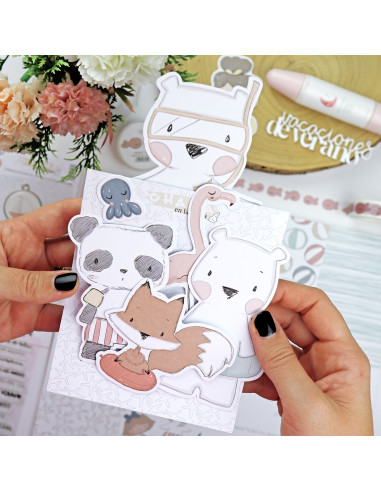 Ohana on la playa die-cut  by Alúa Cid