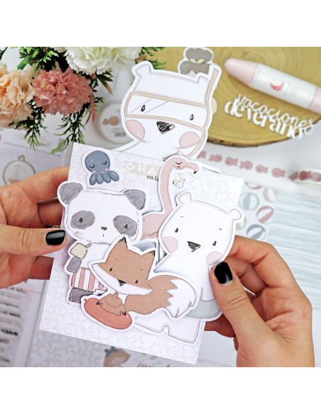 Ohana on la playa die-cut  by Alúa Cid