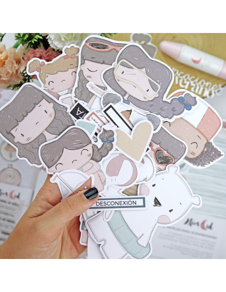 Ohana on la playa die-cut  by Alúa Cid