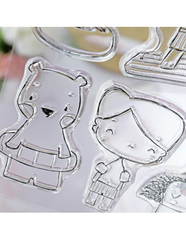 Ohana en Verano stamp & dies set by... Ohana en Verano stamp & dies set by...