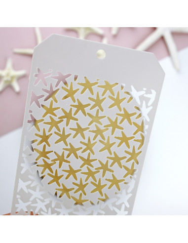 Estrellas de mar stencil by Alúa Cid