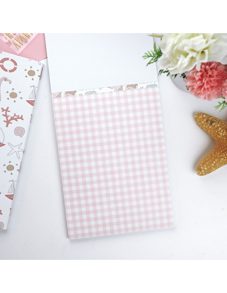 Ohana en la playa 6x8" paper pad | Alúa Cid design