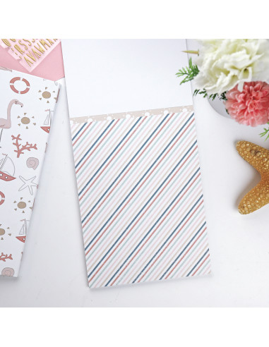 Ohana en la playa 6x8" paper pad | Alúa Cid design