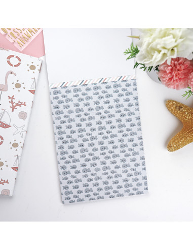 Ohana en la playa 6x8" paper pad | Alúa Cid design